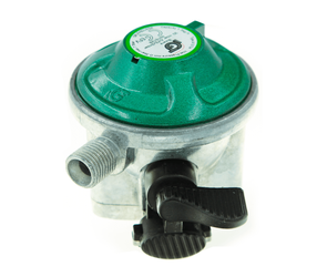 IGT Reduzierstück 30 mbar 1/4 LH mit Quick-on Klik-on Kupplung