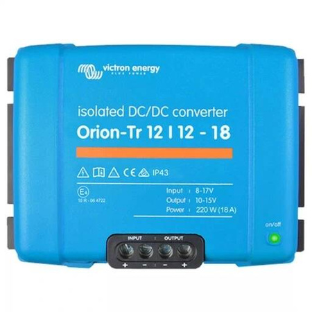 Orion-Tr 12/12-18A (220W) Victron Energy Isoliertes Umformer-Ladegerät