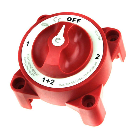 32V 350A Batterie-Hauptstromschalter (4 Positionen)