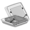 Fiamma Dachhaube Vent F Pro 40 x 40 cm Crystal 07380-02 - Insektenschutz, Plissee-Verdunkelung, Dach 28-55 mm, Wohnmobil und Wohnwagen