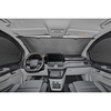 Dometic FR 500 Frontscheibenverdunkelung für Ford Transit Custom V710 ab 09/2024 - 4 Positionen, aluminiumbeschichtet, schwarz