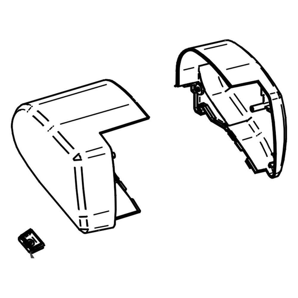 Thule 1500603347 Endkappen Motor für Omnistor 6300 12 V - Teilezeichnung