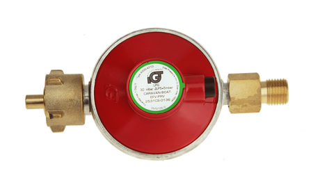 IGT Reduzierstück 30mb KLF x 1/4 LH PRV für Wohnwagen, Boote, Yachten