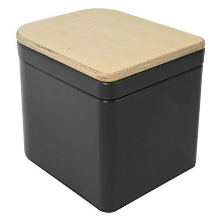 Trelino Origin M Trenntoilette Komposttoilette Anthrazit mit Holzdeckel, 5 l / 6,5 l, ohne Wasser und Chemie