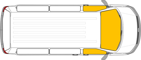 Thermoisolierung Fahrerhaus Renault Master / Opel Movano 2005-2010 - Carbest Isoflex Thermomatten, 9-lagig, 3-teilig