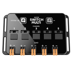 Revotion Digitaler Schalter NODE Switch Multi 10A 12V 0,5W Schwarz