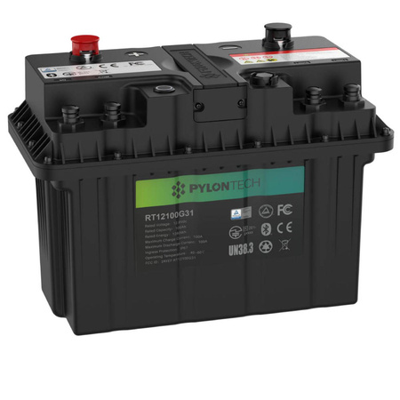 Pylontech RT12100G31 12V 100Ah LiFePO4 battery
