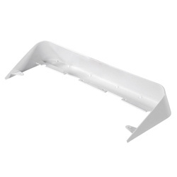 Fiamma Spoiler 40 03585-01 - Windabweiser für Dachhauben 40 x 40 cm, 49 x 21 x 9 cm, weiß - Wohnmobil und Wohnwagen