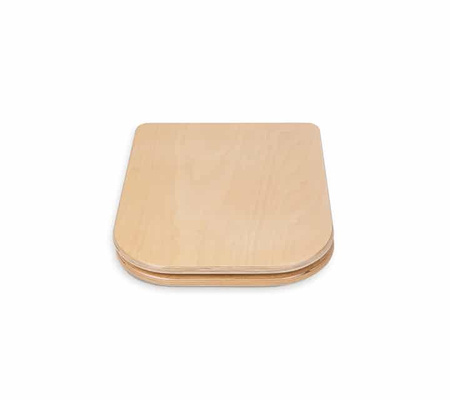 TROBOLO Toilettensitz mit Deckel aus Holz für Trenntoilette - 12 mm Multiplex