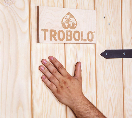 TROBOLO KersaBœm - Toilettenhäuschen aus Holz mit Trenntoilette