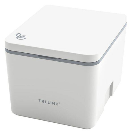 Trelino Evo S Trenntoilette Komposttoilette Weiß, 4,5 l / 6,5 l, Soft-Close, ohne Wasser und Chemie