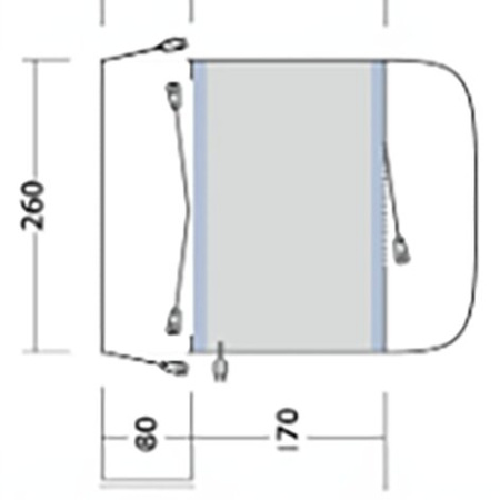 Busvorzelt Santa Monica Air