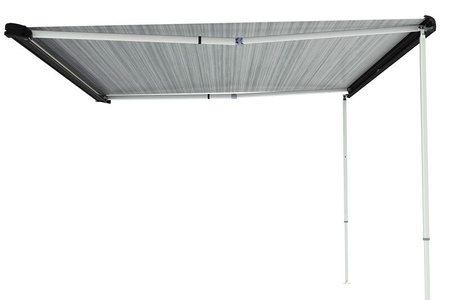 Fiamma F40van 270 Dachmarkise für VW T5/T6 - Länge 270 cm, Auszug 225 cm, Gehäuse Deep Black, Tuch Royal Grey