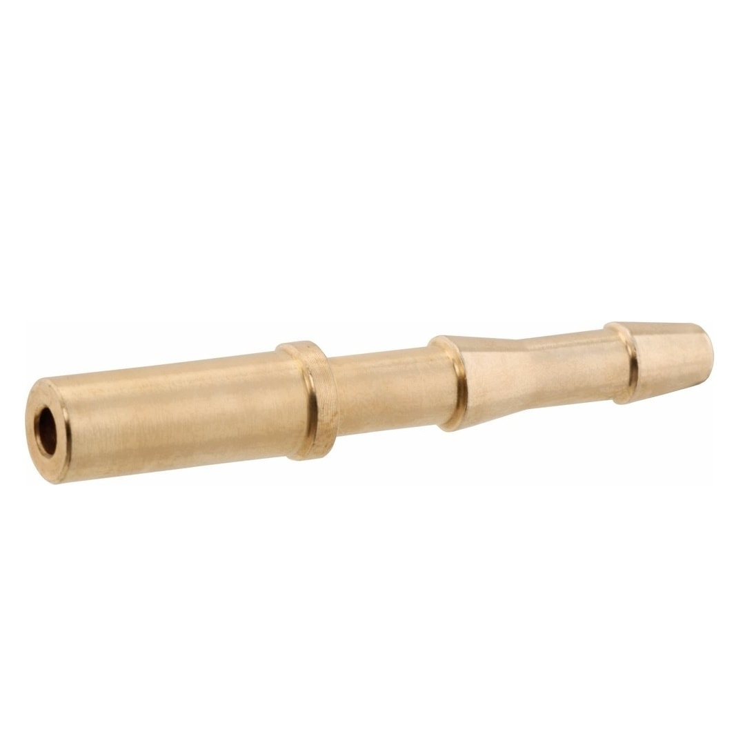 GOK Schlauchtülle RST8-8 aus Messing mit Rohrstutzen 8 mm und 8 mm Tülle