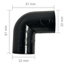 Reich Winkel 90° für Abwasserrohr 28 mm - Steckformteil für die Grauwasser-Installation in Wohnmobil und Caravan