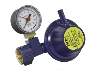 GOK PRV-Reduzierer 0,8 kg/h 30 mbar KLF x 1/4 LH-KN 90 st. Seelinie