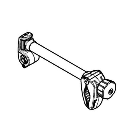 BR-SYSTEMS Distanzscheibe Fahrradträger mittel 650g