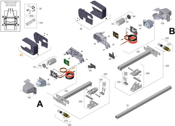 Abdeckung A für Mover XT/XT L/XT2/XT4