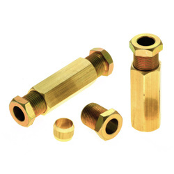 Verschraubung für Kupfer- oder Stahlrohr 8 mm