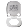 DOMETIC Toilettensitz mit Deckel weiß für Typ 972, 976