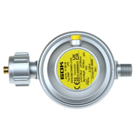 GOK Druckregler 0,8 kg/h 30 mb KLF x 1/4 LH