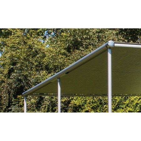 Thule Omnistor 1200 Sackmarkise 3,75 x 2,50 m für die Kederschiene am Wohnwagen - weiß, Modell 307266