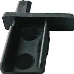 Endstück mit Bolzen zu Rollo Remiflair, rechts