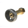 GasBank DISH-Tankadapter für MULTI-, DUO-, Alugas-, Gaslow- und RV-Flaschen – Gewinde 3/4" UNF JIC