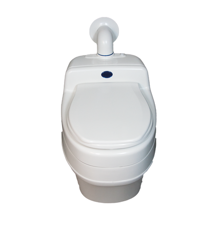 Separett Villa Trenntoilette mit Lüfter, 12 V / 230 V, wasserlos