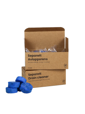 Separett Bio-Drain Cleaner Enzymtabletten für den Urinablauf, 5 Stück