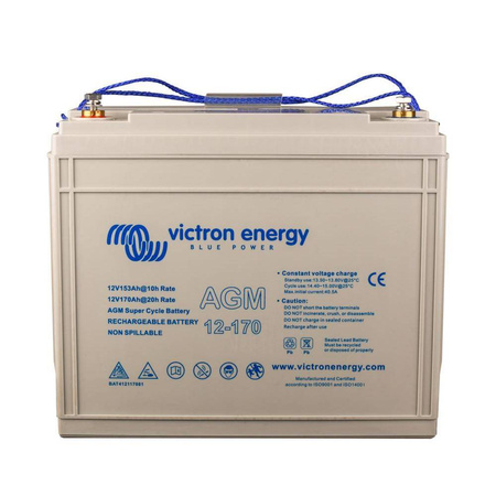 12V/170Ah AGM Super Cycle (M8) Victron-Batterie