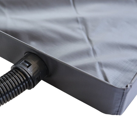 horntools Duschzeltboden Horizon schwarz Polyester PES