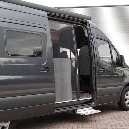 Horrex Plissee Fliegenschutztür für Ford Transit V363 (7. Generation) Schiebetür, 2014 - 2019, Dach H3