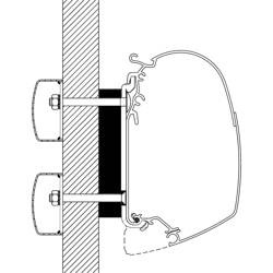 Thule Adapter 3,50 m für Dethleffs Globebus, Markisen Omnistor 4900, 5200, 8000 - 308003