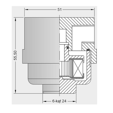 DIN-Winkelfilter, G12, KLF für Gasflaschen und Wagen - CZAJA