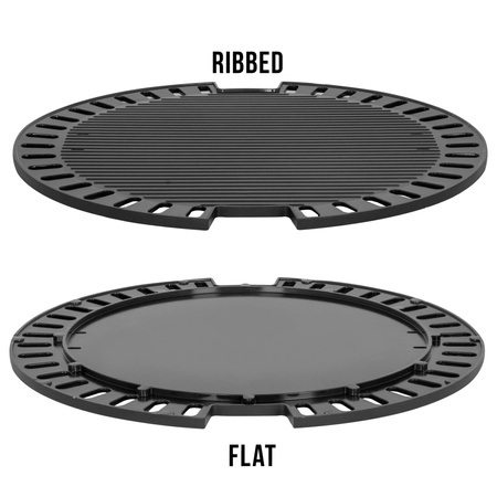 Wendbare Grillplatte