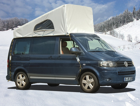 Carbest Climacover EasyFit - Außen-Thermohülle für das Aufstelldach VW T6, langer Radstand, hohe Schere