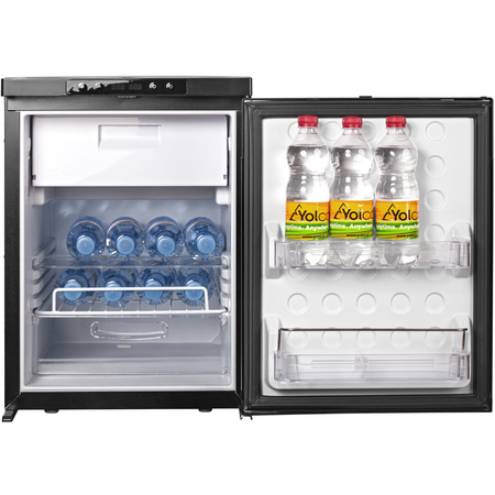 Yolco KL50D Einbau-Kompressorkühlschrank 44 l - Dual-Zone mit Gefrierfach, 12/24 V, Bluetooth, für Wohnmobil