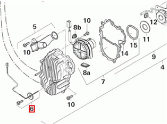 Flammenkontrollsensor für Multifunktionsheizung