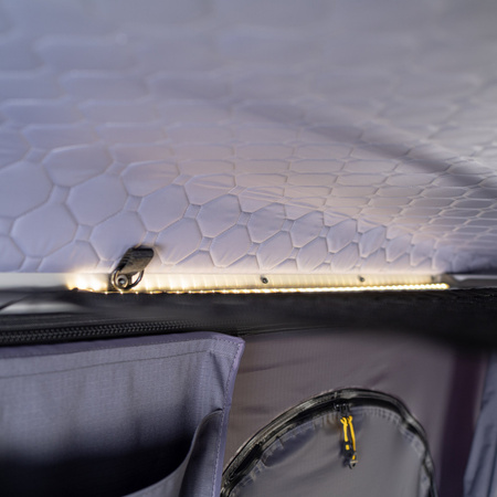 Horntools Dachzelt Themis 140 cm Hartschale Baumwolle und Leinen