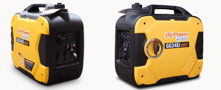 Benzin-Wechselrichter-Generator 3400W E-Start Stromaggregat ITC Power