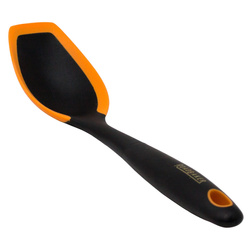 RoadBaker RoadSpoon Silikonservierlöffel, schwarz-orange