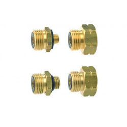 Satz mit 4 GOK-Reduzierungen für Gasflaschen