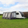 CAMPTECH Opal Air 260 Luft-Teilzelt für Wohnwagen - Breite 260 cm, Anbauhöhe 235-255 cm, Camptex All Season, 25 kg
