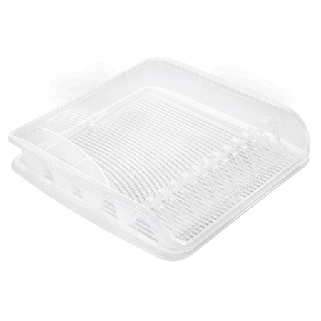 Geschirrablaufkorb mit Tablett