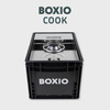 BOXIO COOK - Gaskocher aus Edelstahl in der Eurobox 40 x 30 x 28 cm