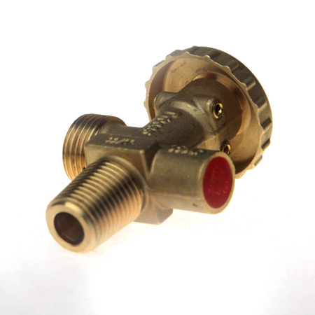 Deutsches Handventil für Gasflaschen G.12 / 17E