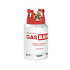 GasBank SLIM LS DUO 6 kg LPG-Flasche aus Leichtstahl mit DUO-Ventil und OPD 80 %