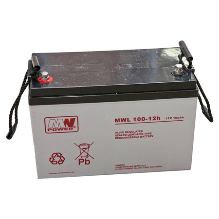 12v 100AH MW POWER Gel-Batterie