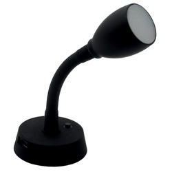 Dimatec LED-Leselampe Schwarz 90 lm